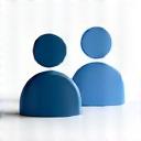 Icon representing a collaborative discussion.